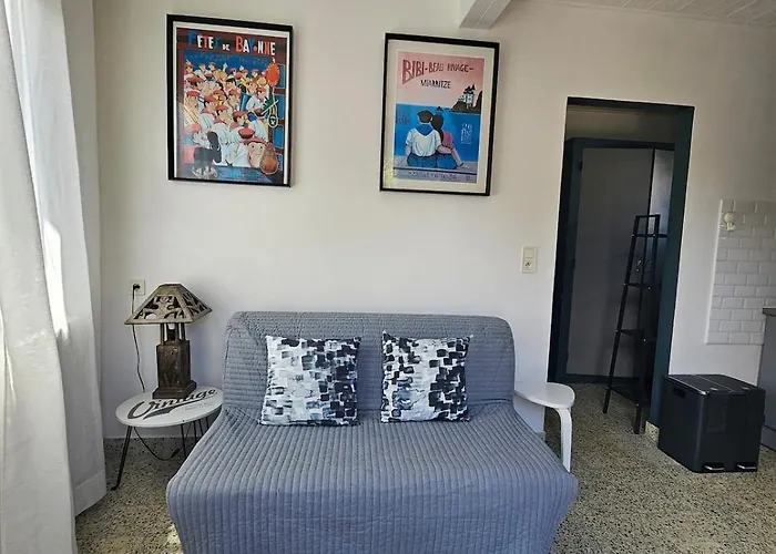 Apartmán T2 3 Etoiles, Agreable Avec Jardin, A Pied